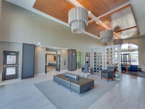 Lobby at Gabella at Parkside, Apple Valley, MN