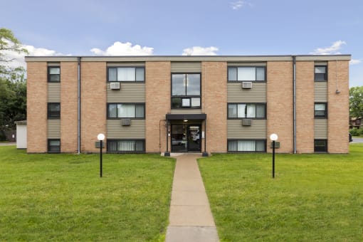 Entrance View at Northeast Villas, Fridley, MN, 55421