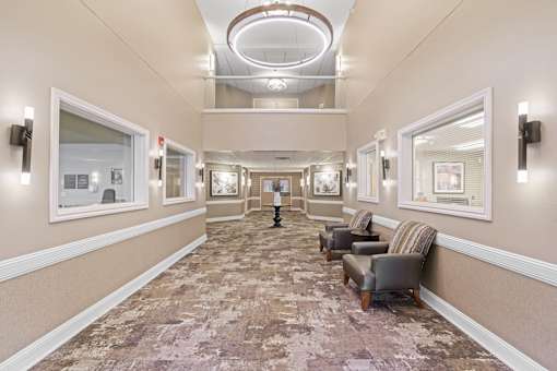 Entryway at The Preserve at Commerce Apartments in Rogers, MN 55374