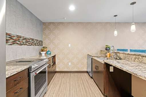 Party Room at The Preserve at Commerce Apartments in Rogers, MN 55374