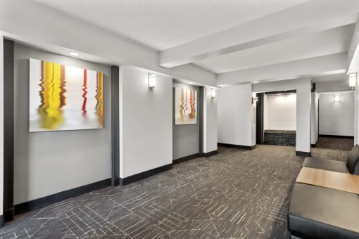 Common Room at Park Towers, St. Louis Park, Minnesota