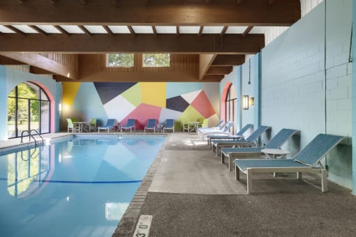 Indoor Pool at Pebblebrook Court, Bloomington, 55437