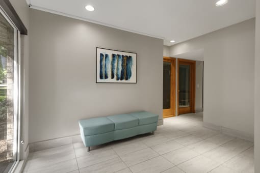 Lobby at Pebblebrook Court, Bloomington, MN