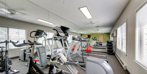 State-of-the-art Fitness Center at Ridgewood Arches Apartments