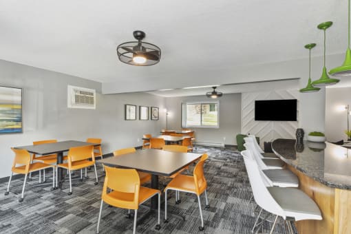 Dining And Kitchen at Silver Ridge, Maplewood, 55119