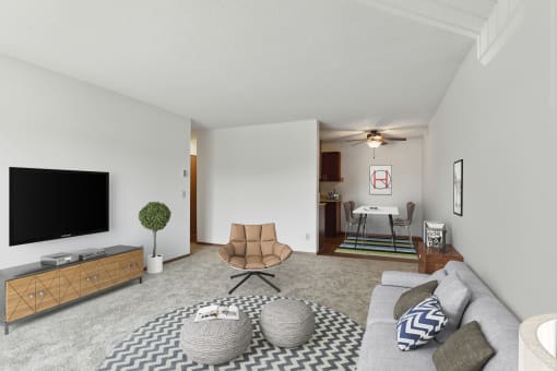 Living And Kitchen at Silver Ridge, Maplewood, Minnesota