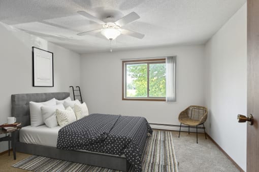 Spacious Bedroom at Silver Ridge, Maplewood, MN