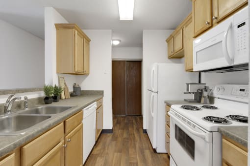 The Kendrick Apartments in St. Paul Kitchen