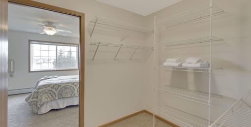 Walk-in Closet at The Preserve at Commerce, Rogers, MN