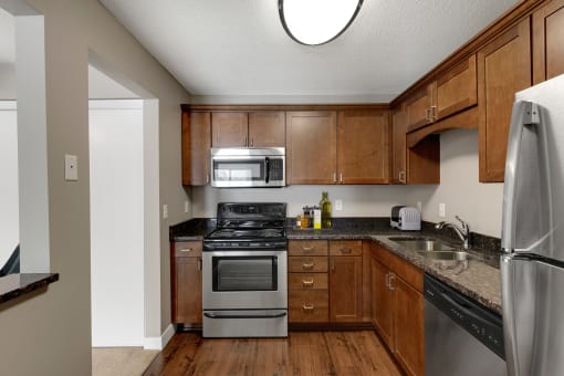Modern Kitchen at Valley Pond, Minnesota