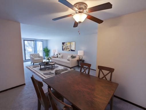 Exceptional 1 and 2 bedroom floor plans