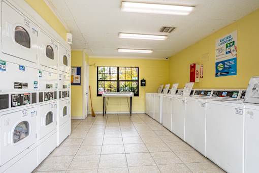 Modern Laundry Room at Fernwood Grove Apartments, Tampa
