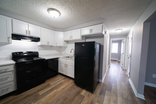 Renovated Apartment Home Kitchen at  Lincoln Square Apartments at 4055 Knoll Drive in Hamburg, NY