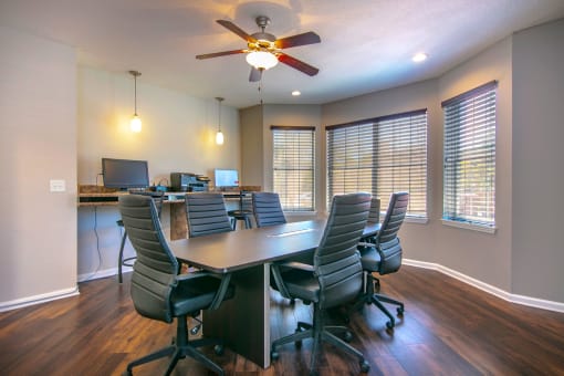 Business Center at Captiva Club Apartments at 4401 Club Captiva Drive in Tampa, FL
