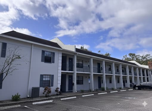Car Parking Lot at Fernwood Grove Apartments, Tampa, 33614