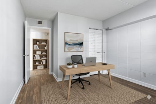 Home Office at Fernwood Grove Apartments, Tampa, Florida