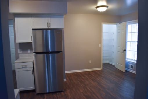 Stainless Steel Fridge at Centerpointe Apartments, Canandaigua, NY, 14424