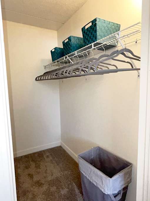 Bedroom Closet at Woodland Ridge Apartments in Woodridge IL 60517
