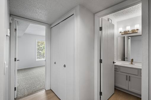 Renovated Unit Hallway