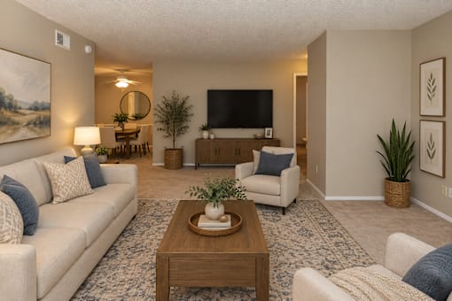 Living Room and Dining