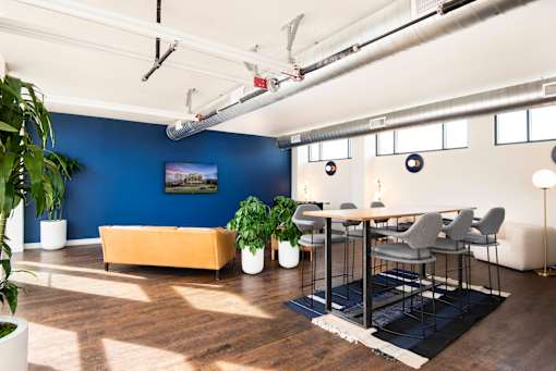 Lounge Area at 1600 Callowhill, Philadelphia, PA 19130