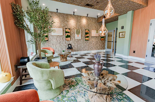Lobby of The Hawthorn.