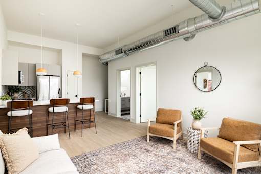 Living Room at The Hawthorn, Philadelphia, Pennsylvania