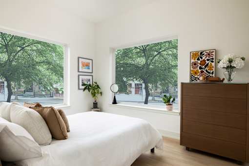 Bedroom with Bed at The Hawthorn, Philadelphia, Pennsylvania