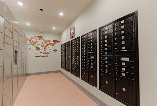 Mailroom at The Hawthorn.