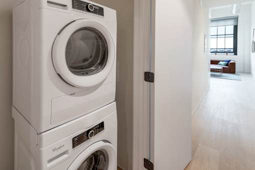 Stacked Washer Dryer at 1600 Callowhill, Philadelphia