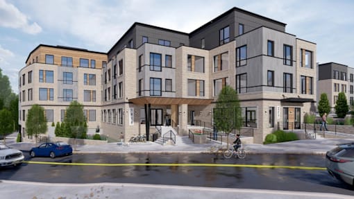 Beautiful Exterior View at The Hawthorn, Philadelphia, Pennsylvania
