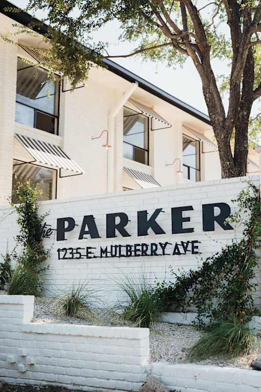 Building at The PARKER on E Mulberry Apartments, Texas