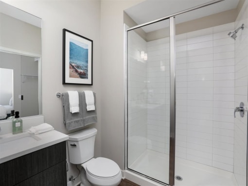 Luxurious Bathroom at Beekman on Broadway, Ann Arbor, Michigan