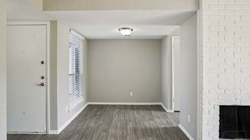 Empty Room with wooden floor at Keller Oaks, Carrollton