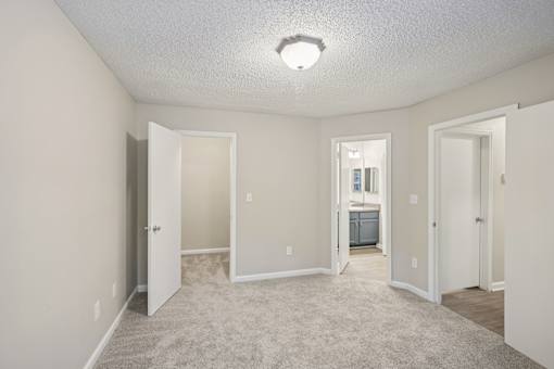 Room with closet at Radbourne Lake Apartments, North Carolina