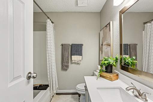 Bathroom with sink at The Grove Brentwood, Nashville