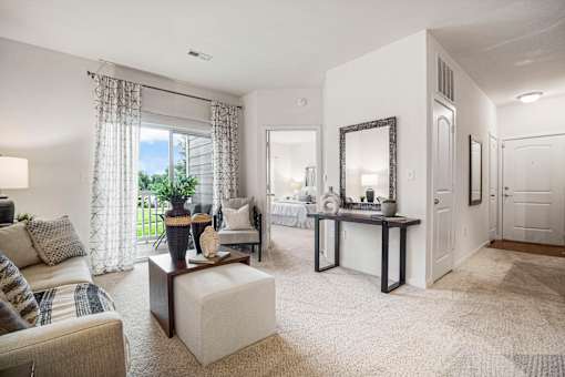 Modern Living Room at Aventura at Richmond, St. Peters, MO
