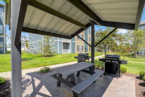 Picnic And BBQ Area at Aventura at Richmond, Missouri