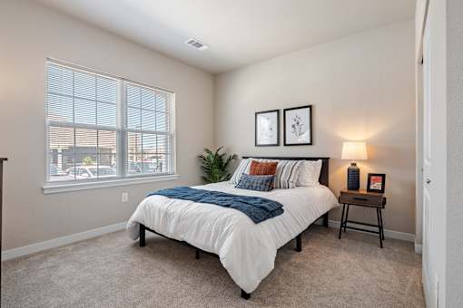 Primary Bedroom at Aventura at Wentzville I & II Apartments, Wentzville, MO, 63385