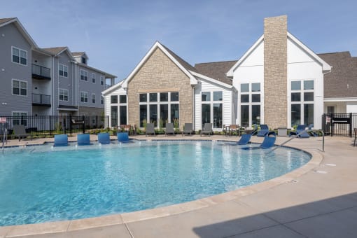 Outdoor Swimming Pool at The Edison at Blue Springs, Blue Springs