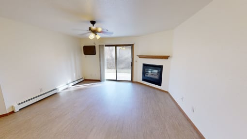Pilgrim Way Single Story Townhome Living Area