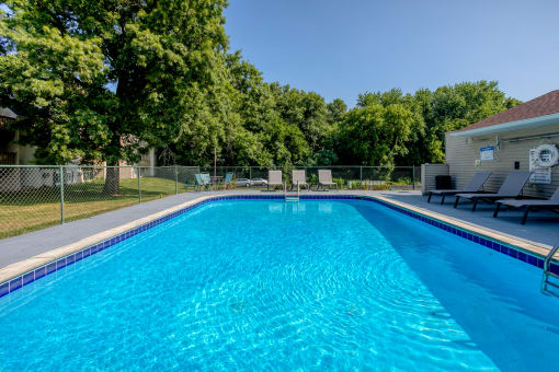 take a dip in the pool
