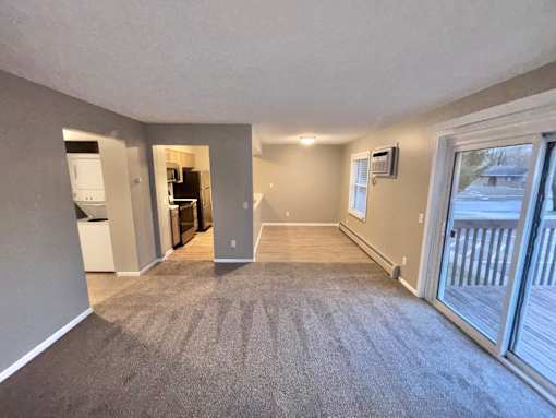 2-Bed Renovated Living Room with Balcony