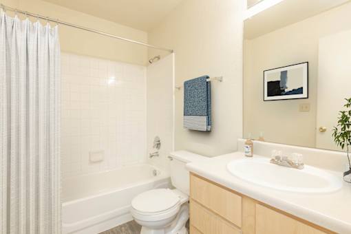 white toilet sits at Crosspoint Oaks at Boerne, Texas, 78006