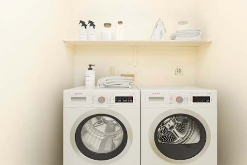 washing machines at Crosspoint Oaks at Boerne, Texas