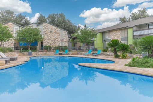 the swimming pool  at The Escapade, San Antonio, Texas