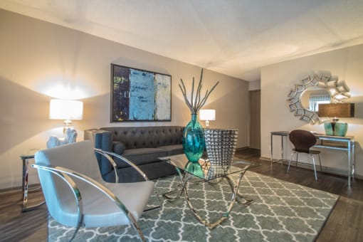 Dining Area at Century Park, Dallas, Texas