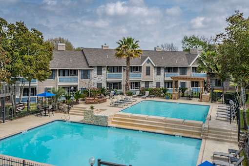 our apartments offer a swimming pool and our apartments have a resort style pool