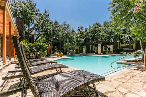 Pool With Sundeck at Alamo Park, Texas  