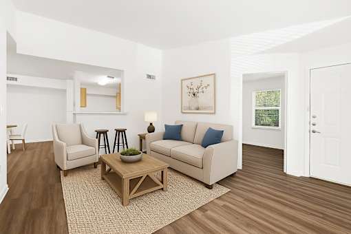 room with a couch at Crosspoint Oaks at Boerne, Boerne, TX